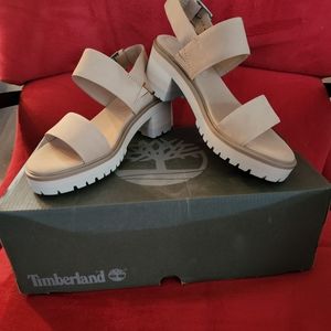 TIMBERLAND Sandals. So CUTE! BRAND NEW! NEVER been WORN! (Look at soles)